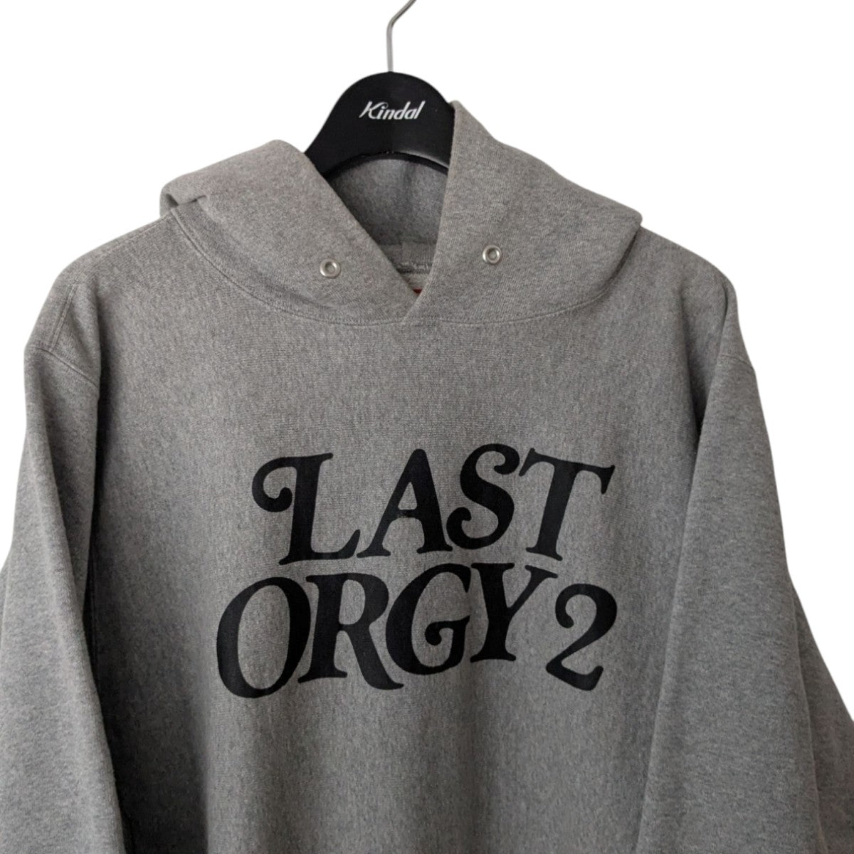 PIZZA HOODIE LAST ORGYプルオーバーパーカーUC1B9805