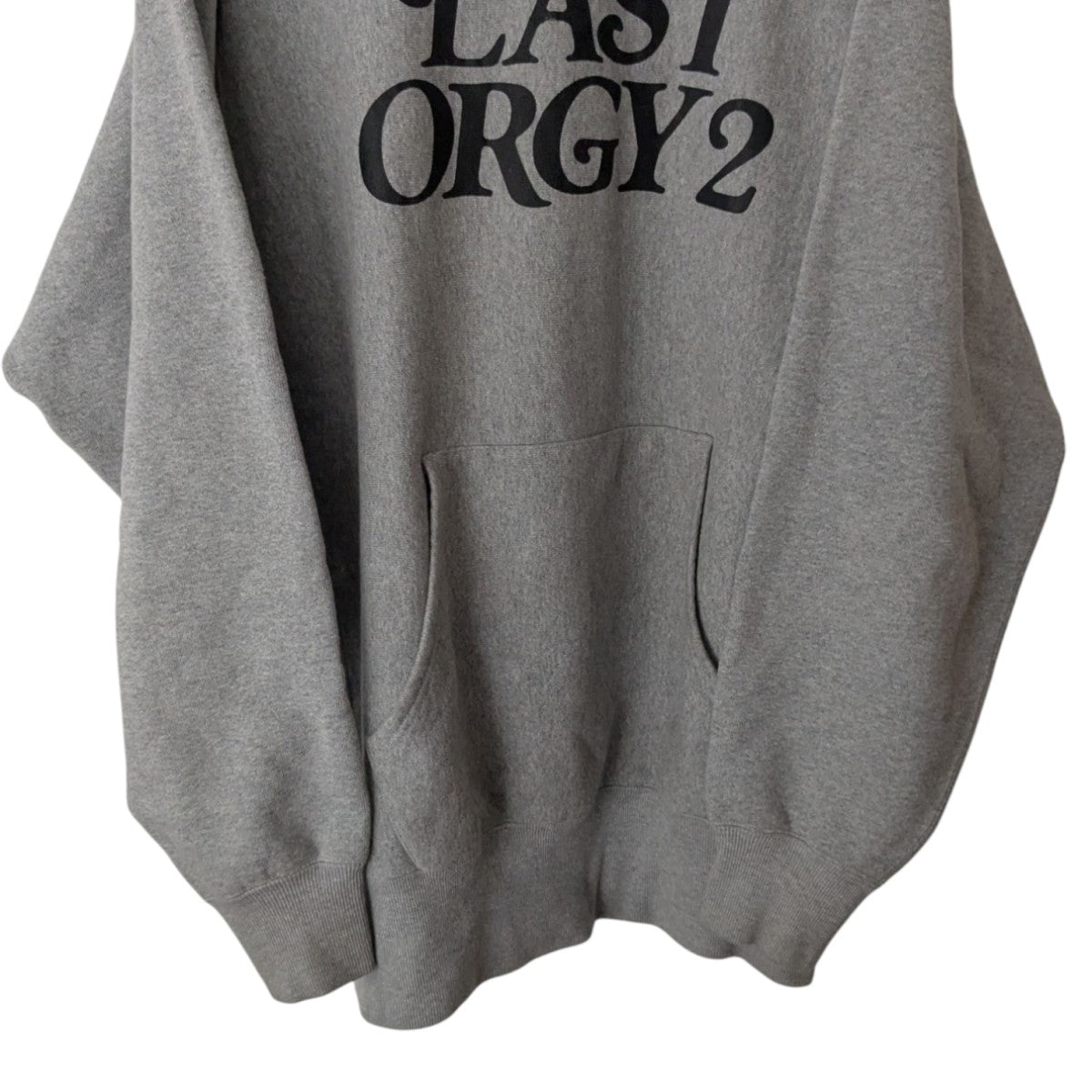 PIZZA HOODIE LAST ORGYプルオーバーパーカーUC1B9805