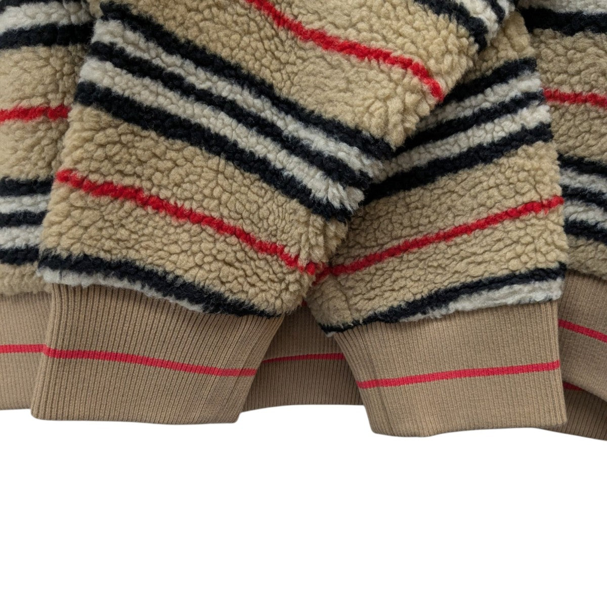 BURBERRY ストライプトレーナー 6Y BURBERRY(バーバリー) アイコンストライプフリーススウェット