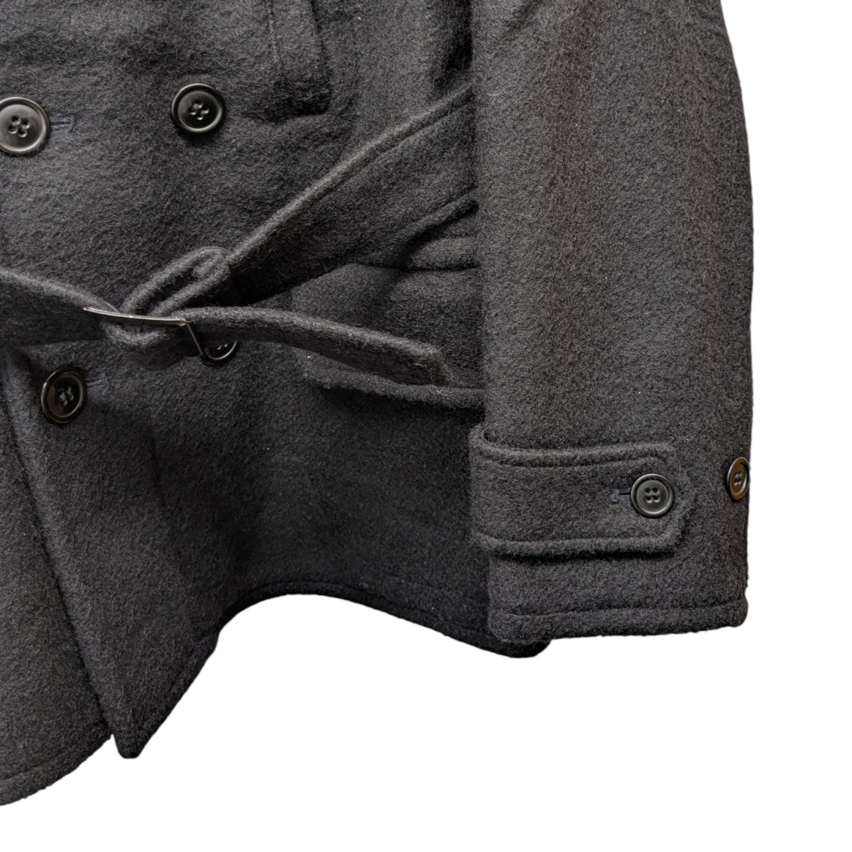 ATLAST ＆ CO(アットラスト) D．BREAST WOOL COATダブルブレストウール