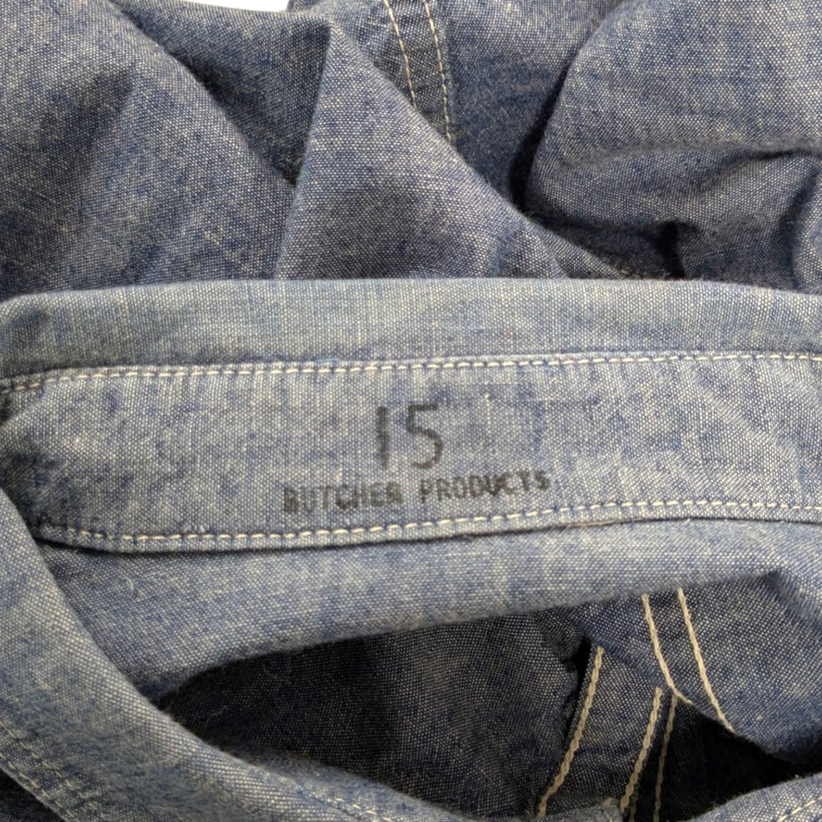 Butcher Products シャンブレーLSシャツ【タグ付】 Butcher Products シャンブレーLSシャツ【タグ付】 CHAMBRAY
