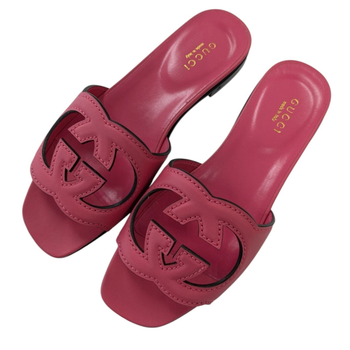 ◆GUCCI 24SS◆インターロッキング Gスライド サンダル/Pink◆ ◇GUCCI 24SS◇インターロッキング Gスライド サンダル/Pink