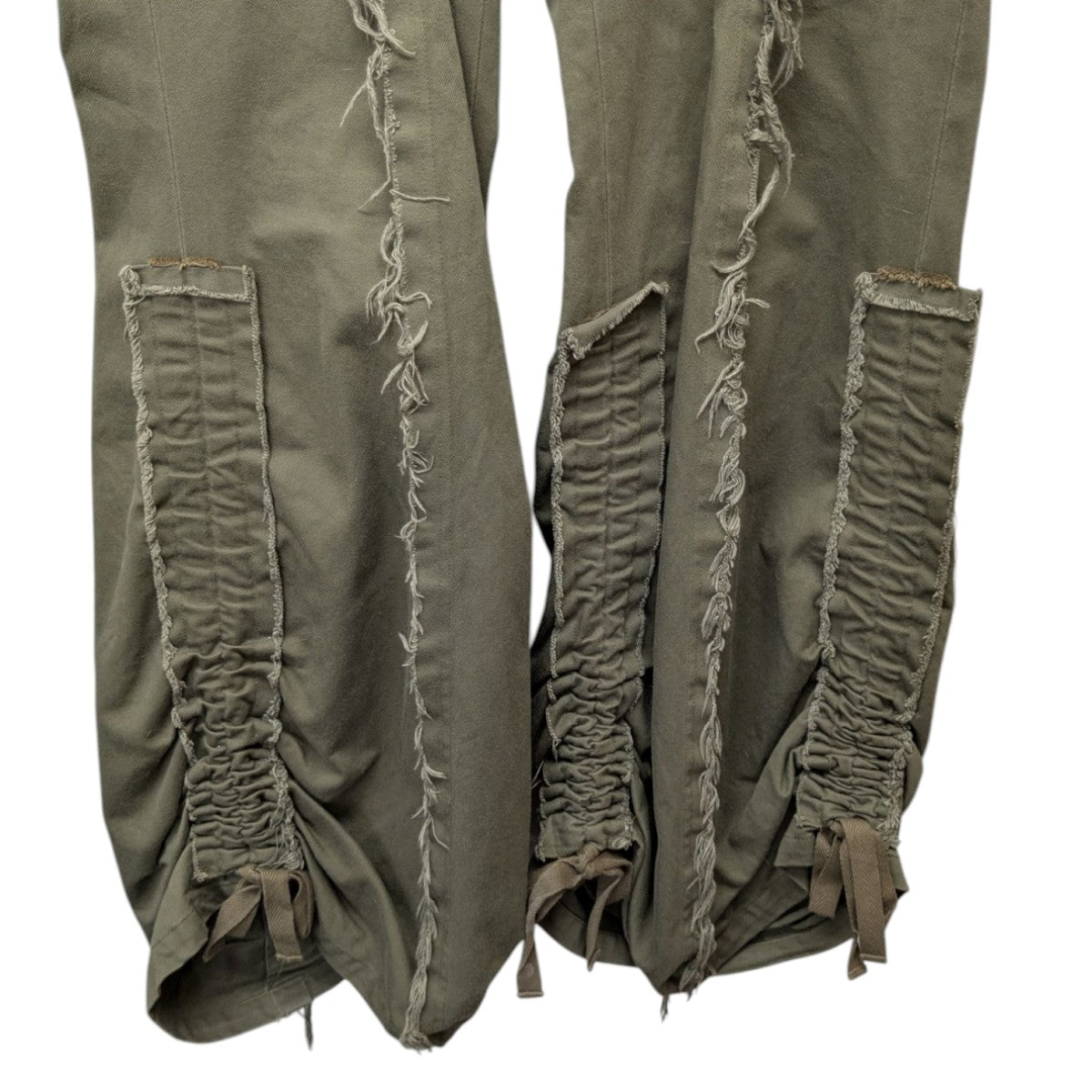 23AWdrawstring loose fit cargo pantsドローストリングルーズフィットカーゴパンツrrm23AW-PT01