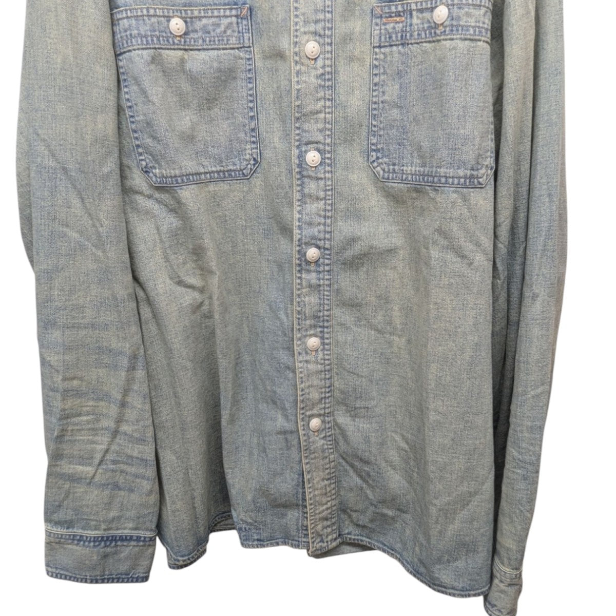 RRL(ダブルアールエル) インディゴデニムワークシャツ
