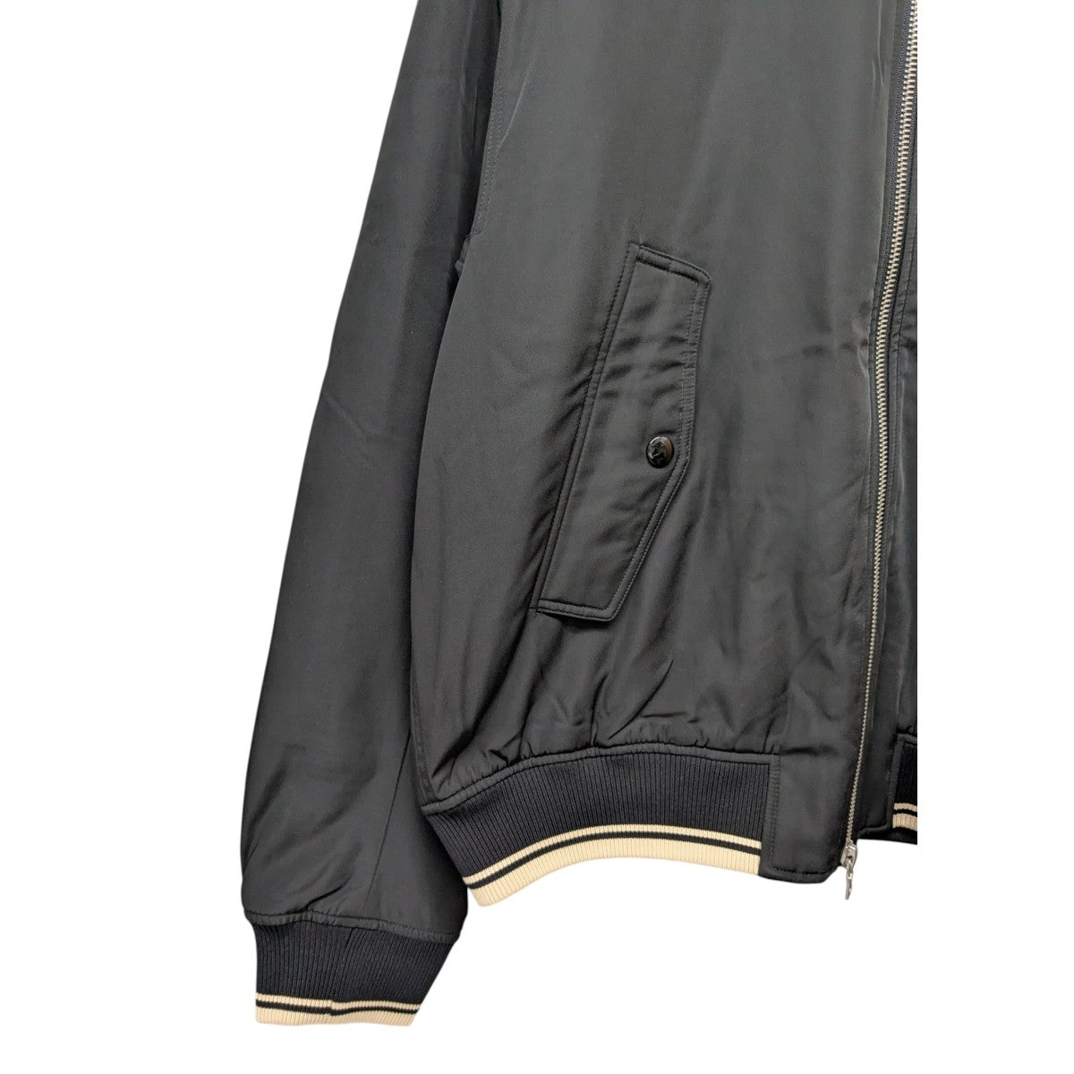 DRIES VAN NOTEN バックZIPボンバージャケット 古着・中古-5枚目のアイテム画像