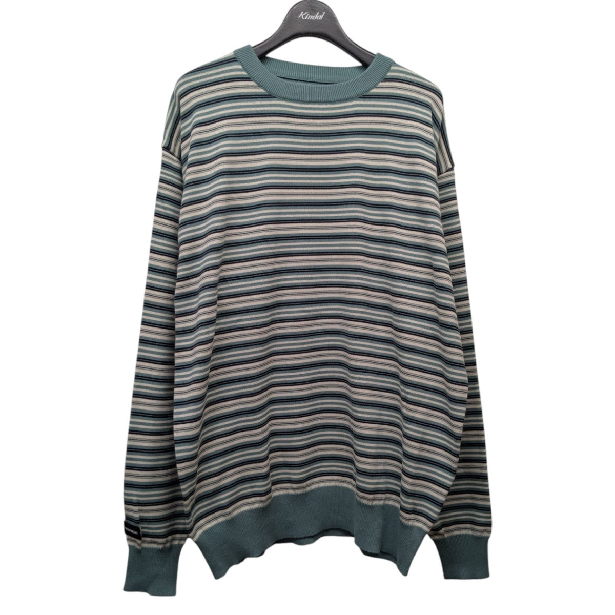25SSNALU CREW NECK KNITボーダークルーネックニット