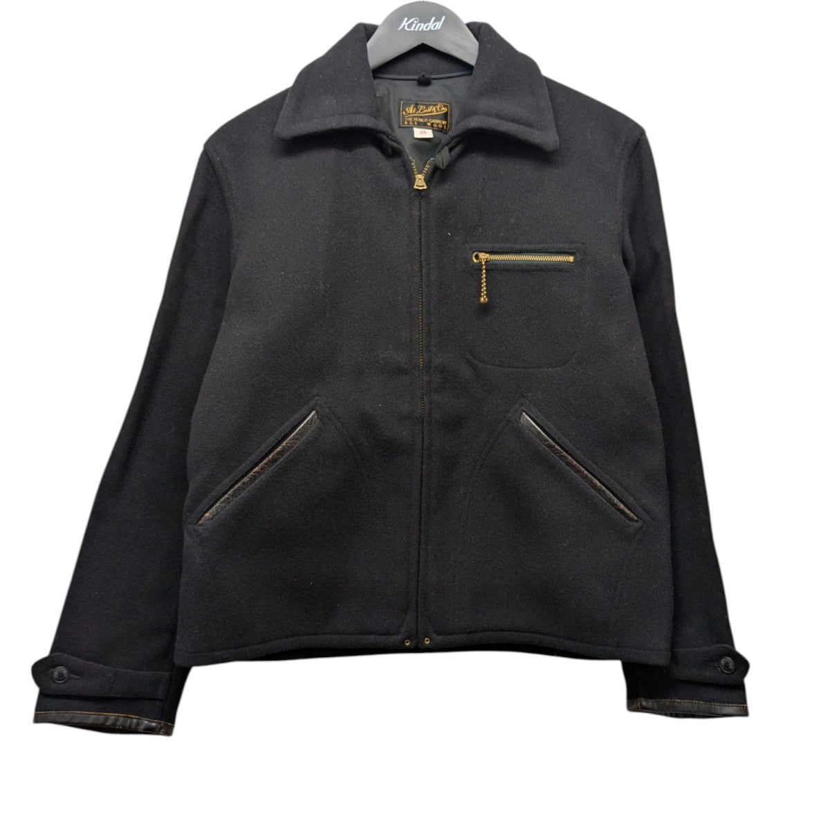 ジャケット・アウター atlast wool MELTON RIDERS JACKET Thrashin Supply Atlas Jacket (2XL) - Cycle Gear