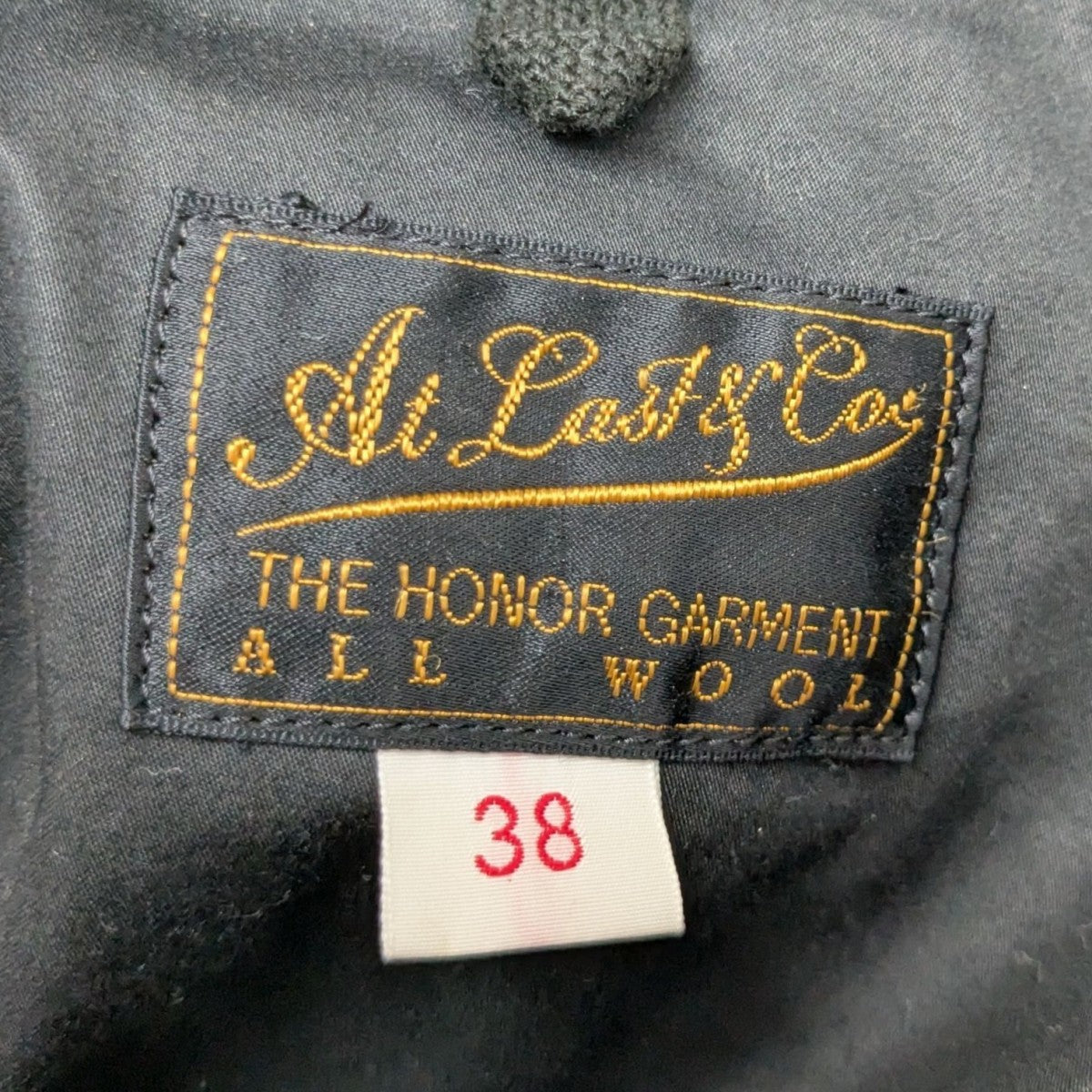 ATLAST ＆ CO(アットラスト) MELTON COSSACK JACKETメルトンコサック