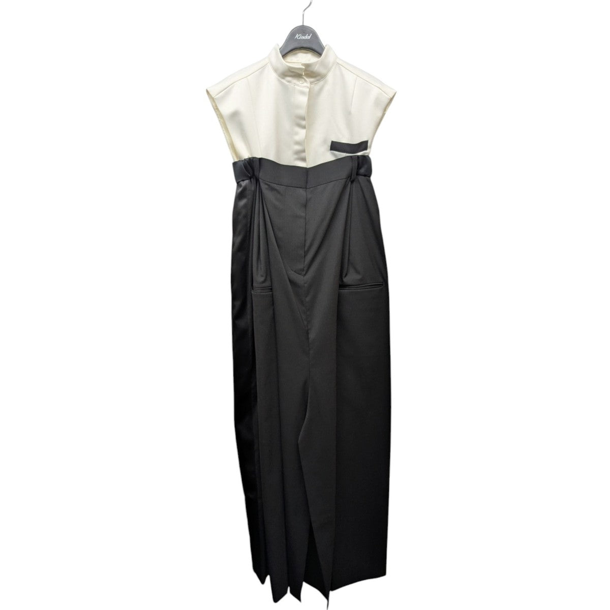 2025新発 sacai(サカイ) dress」ウールマキシドレス maxi 「Wool スーツ・フォーマル・ドレス