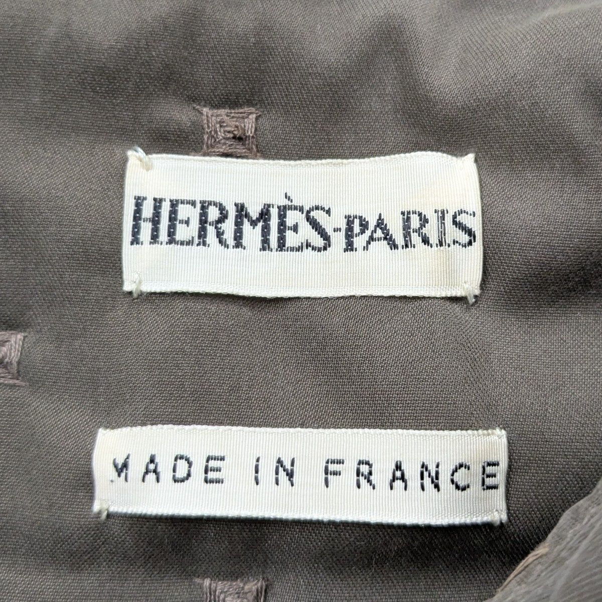 HERMES(エルメス) マルジェラ期 パドックコート ライトブラウン