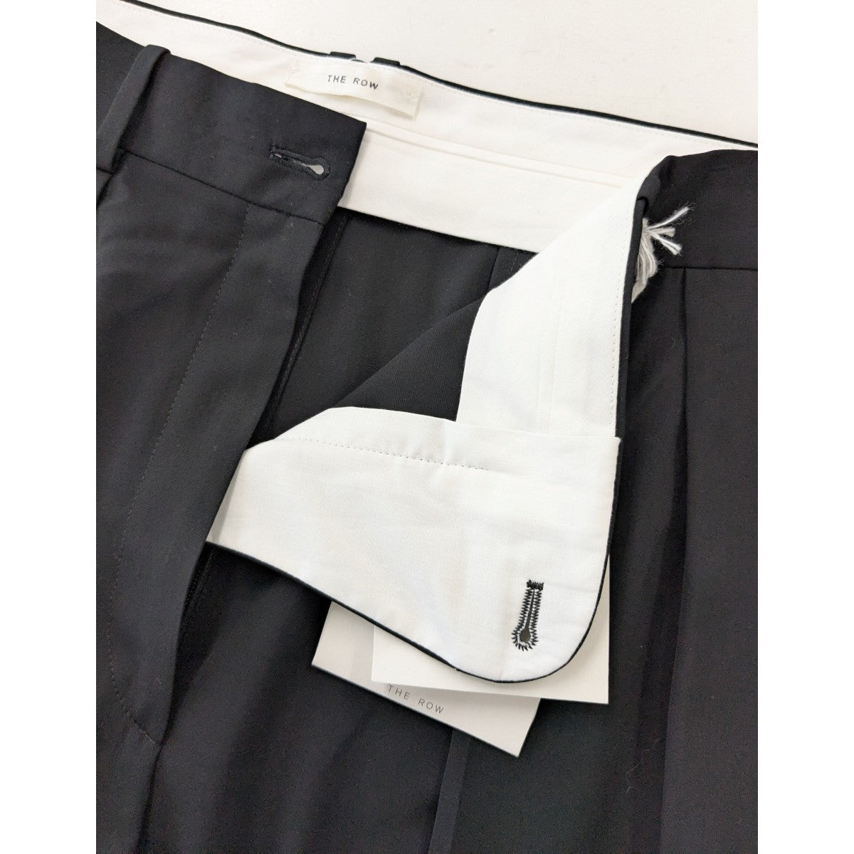 THE ROW 「Igor Pants」プリーツテーラードスラックス 古着・中古-3枚目のアイテム画像