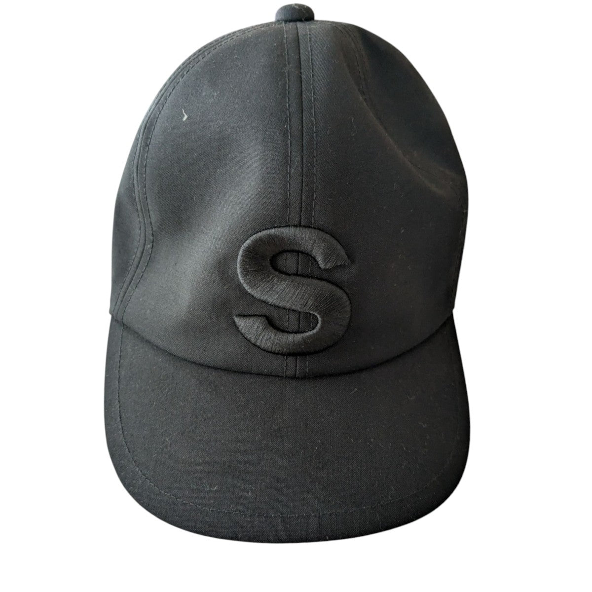 sacai s Cap SuitingSロゴキャップ24-0693S 古着・中古-2枚目のアイテム画像