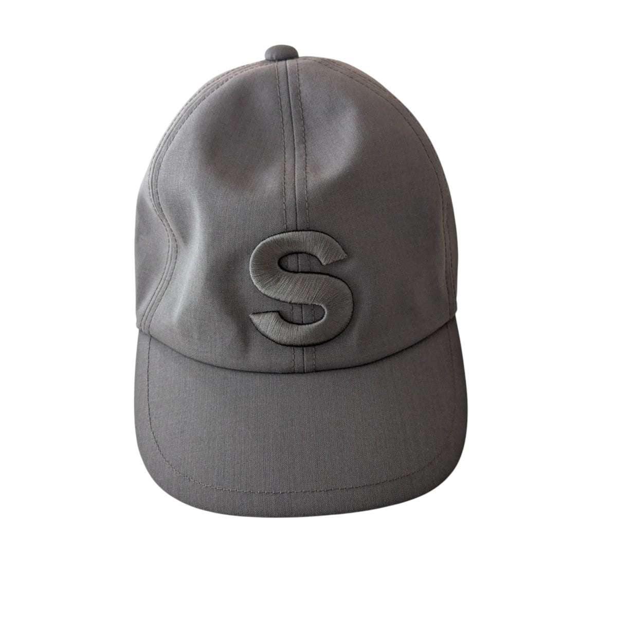 sacai s Cap SuitingSロゴキャップ24-0693S 古着・中古-1枚目のアイテム画像