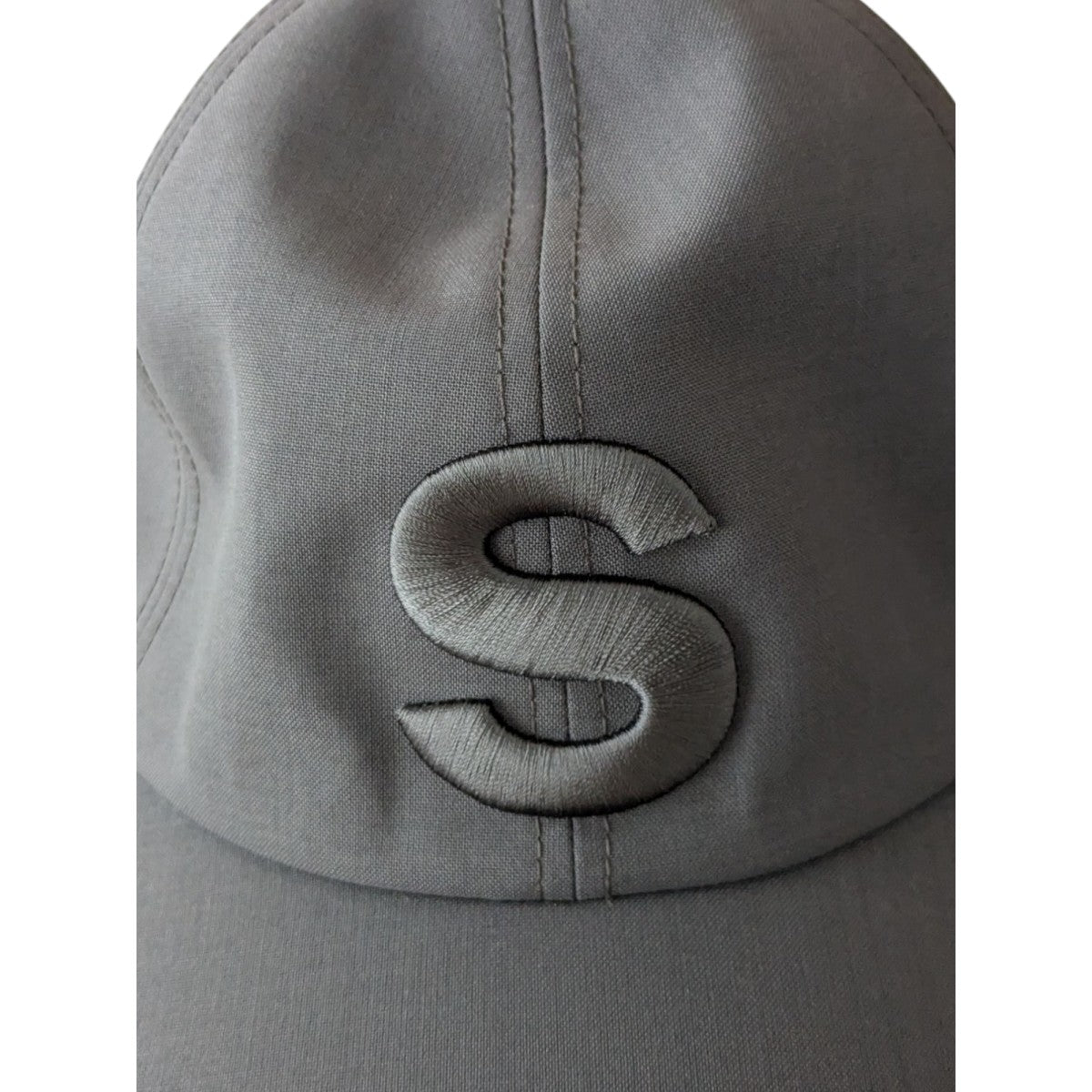 sacai s Cap SuitingSロゴキャップ24-0693S 古着・中古-2枚目のアイテム画像