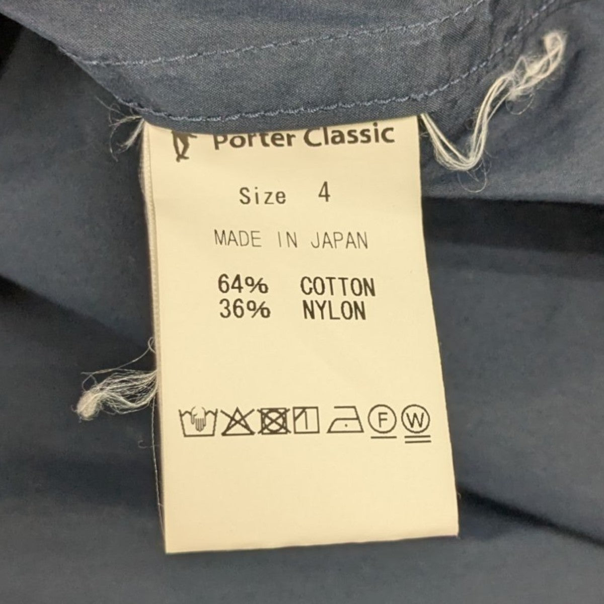 Porter Classic(ポータークラシック) スナップボタンシャツ
