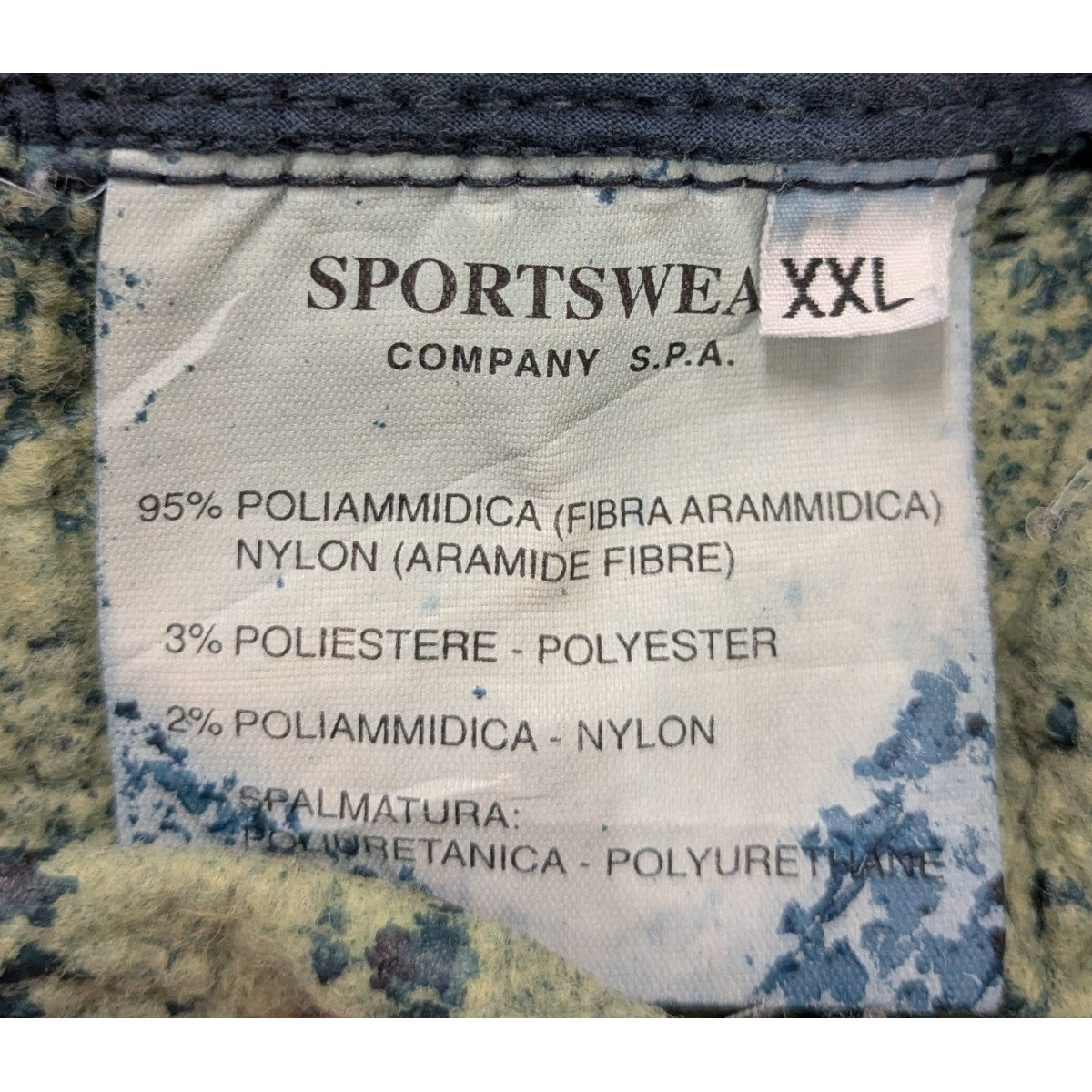 STONE ISLAND 01AW Paul Harvey期「KEVLAR」ケブラージャケット 古着・中古-10枚目のアイテム画像