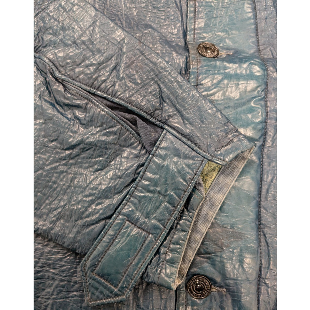 STONE ISLAND 01AW Paul Harvey期「KEVLAR」ケブラージャケット 古着・中古-9枚目のアイテム画像