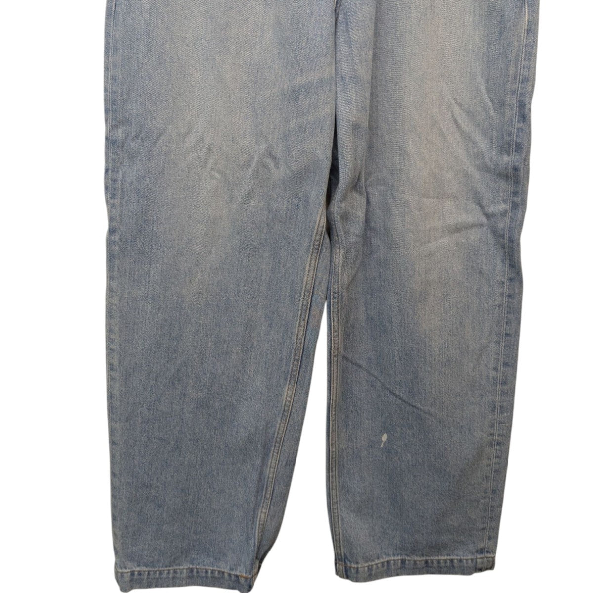 loose denim pants one washルーズデニムパンツorder-001-3