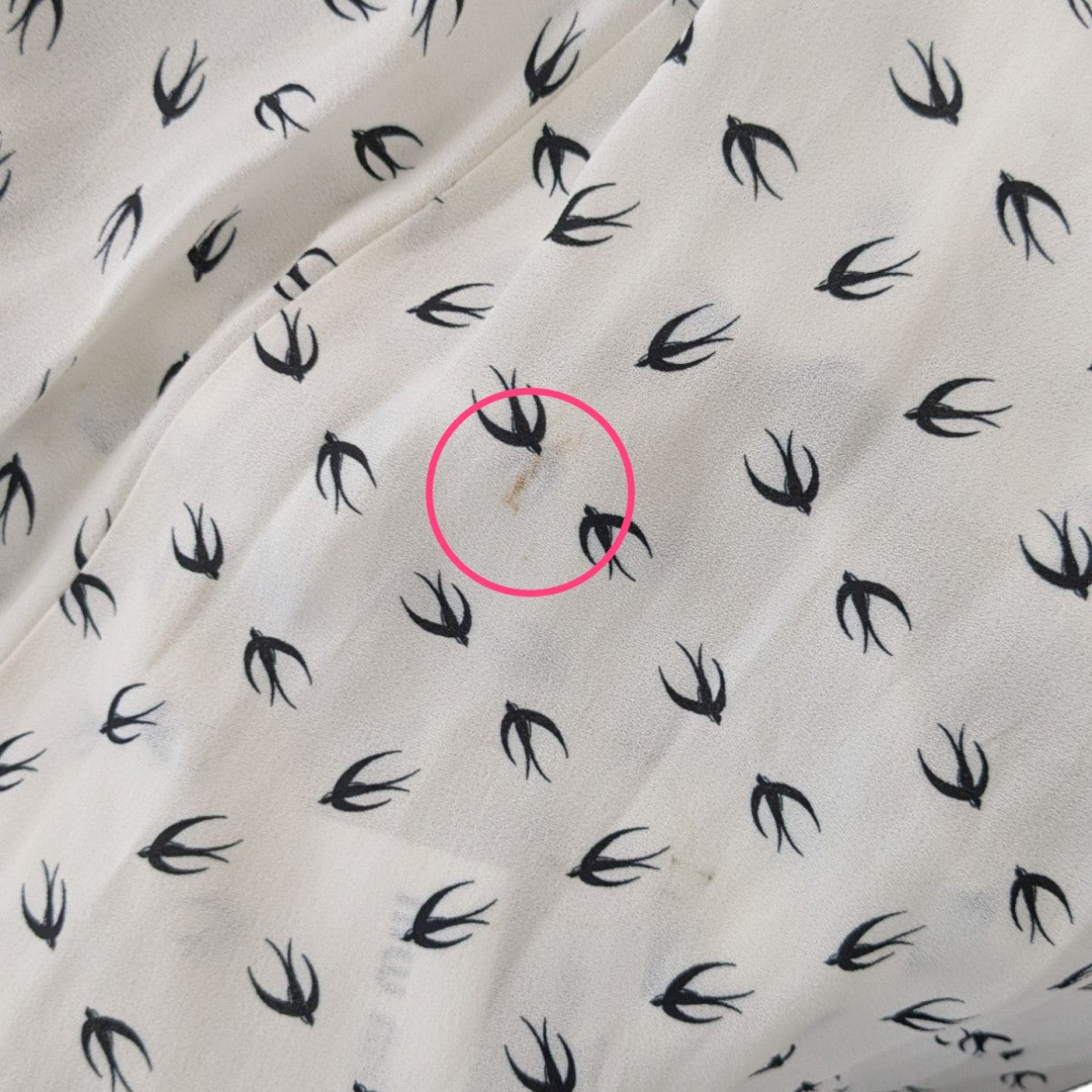 MIU MIU グラフィックシャツワンピースAMM1 古着・中古-8枚目のアイテム画像