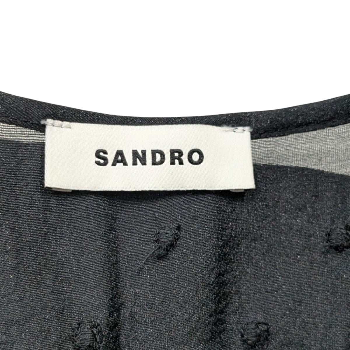Sandro シアーワンピースSFPRO02694 古着・中古-5枚目のアイテム画像