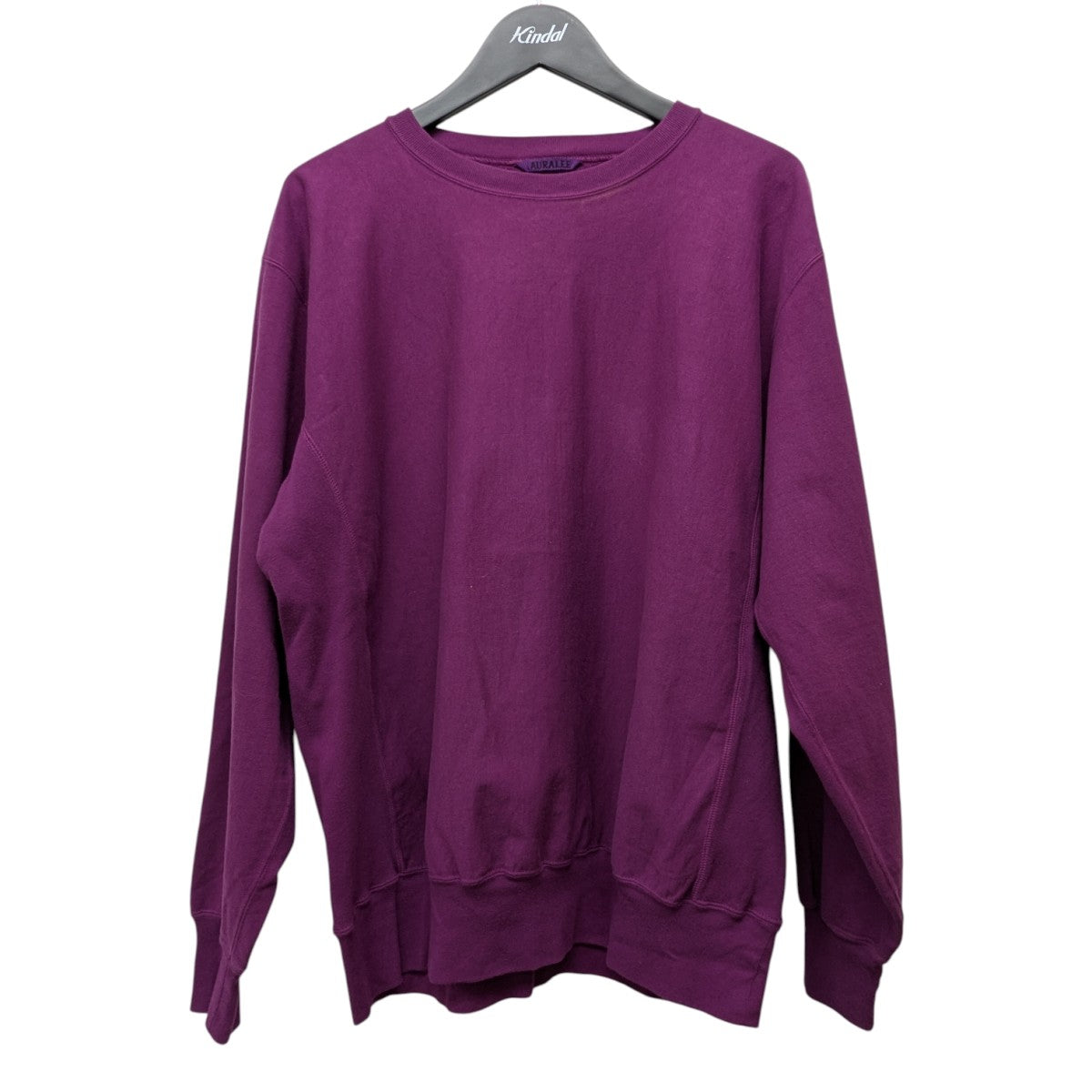 AURALEE SUPER MILLED SWEAT P O スウェットトレーナー 古着・中古-1枚目のアイテム画像