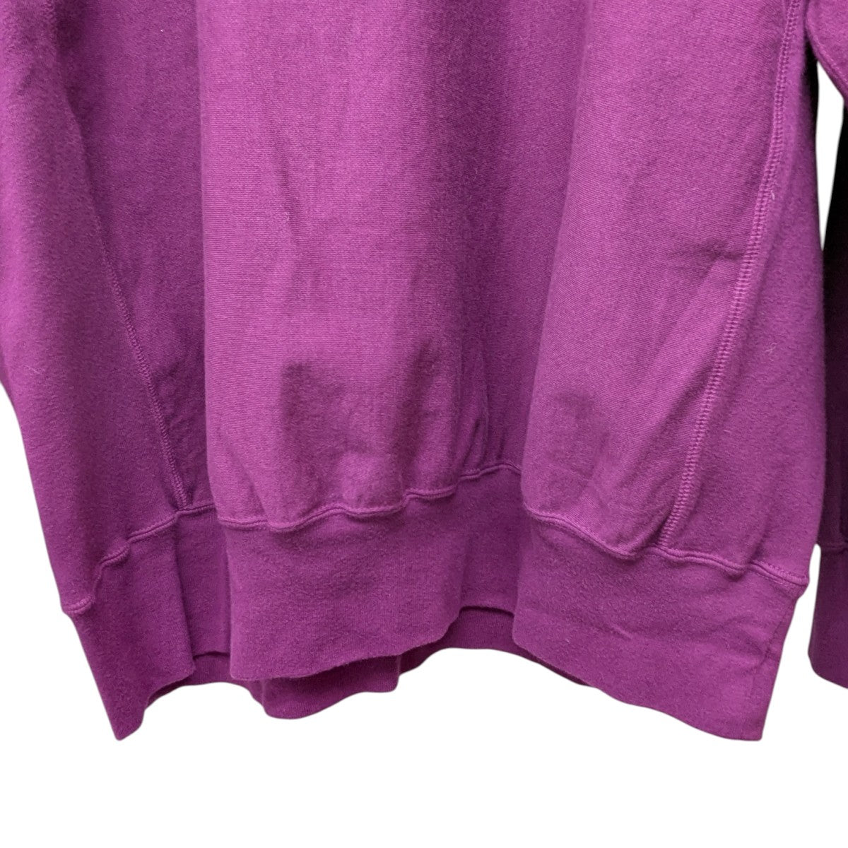AURALEE SUPER MILLED SWEAT P O スウェットトレーナー 古着・中古-4枚目のアイテム画像