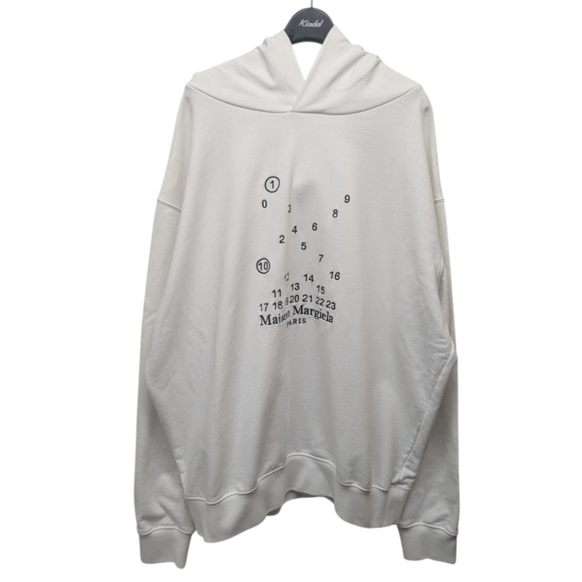 【23AW NEW】Maison Margiela/ バックプリント スウェットシャツ ◇Maison Margiela 23AW◇ ロゴ スウェットシャツ / Ecru