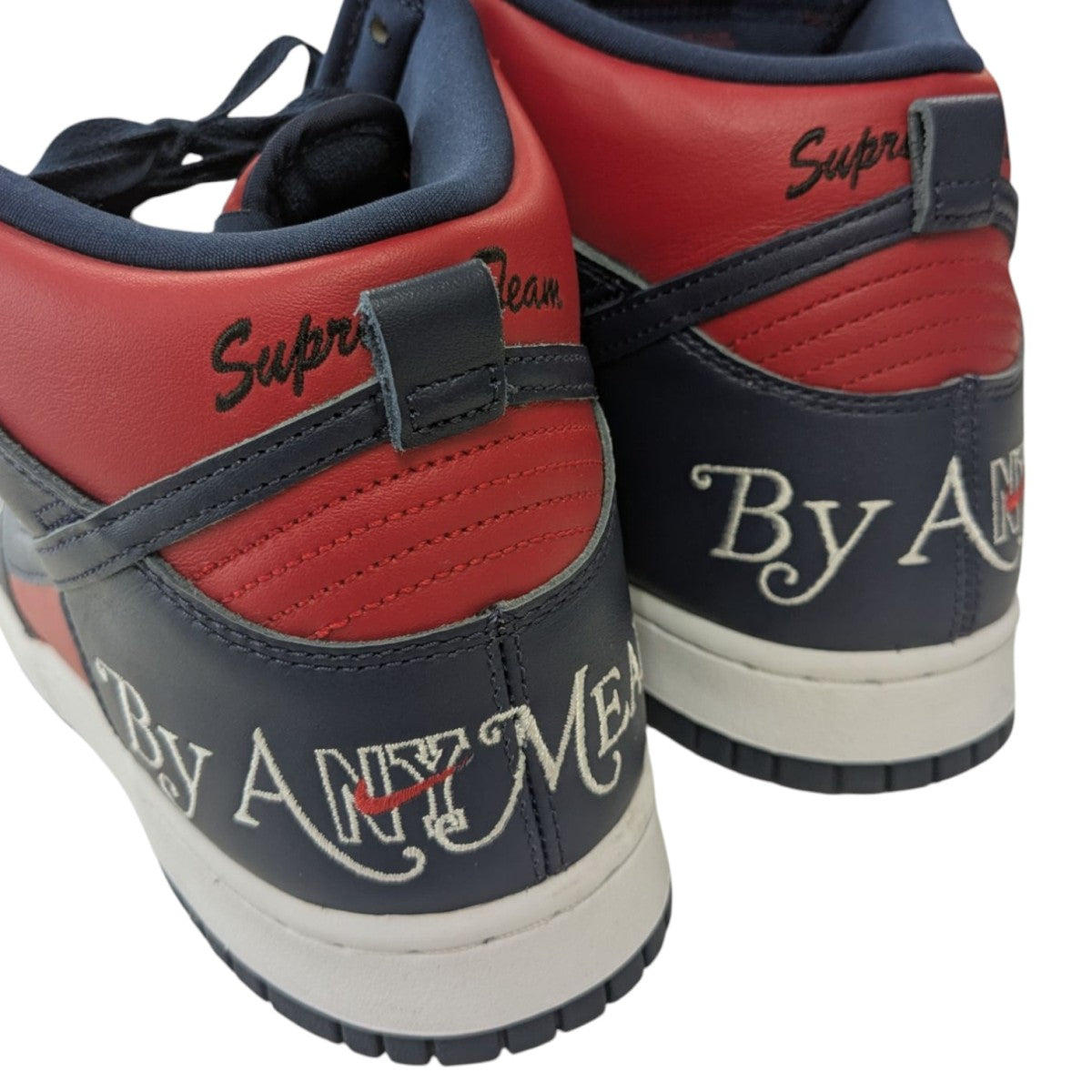 Nike Supreme スニーカー ハイカット 黒/赤/紫/黄色