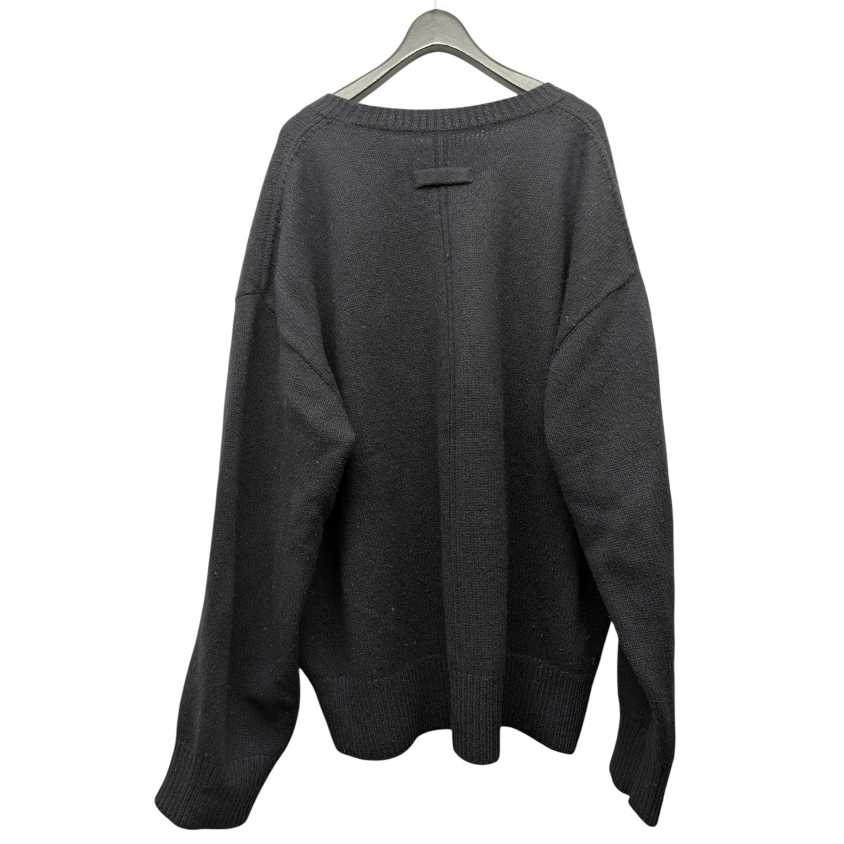 EX FINE LAMBS CREW NECK KNITクルーネックニットST.449