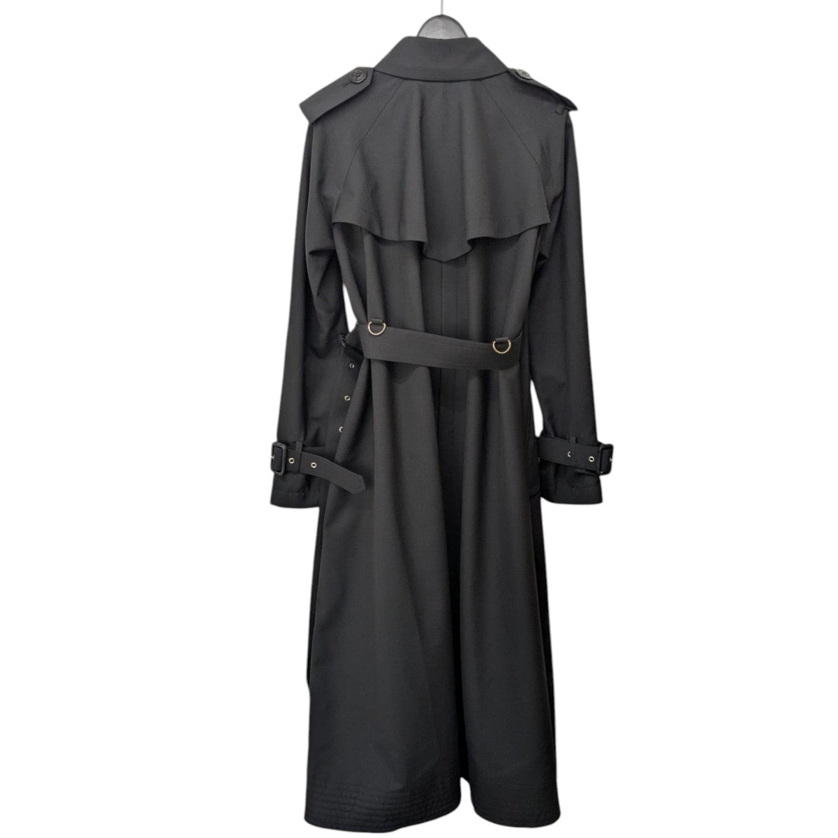 最終値下げsacai  20ss シフォンニットディテールワンピース sacai(サカイ) 24SSニットドレスSCW-121 SCW-121 ブラック