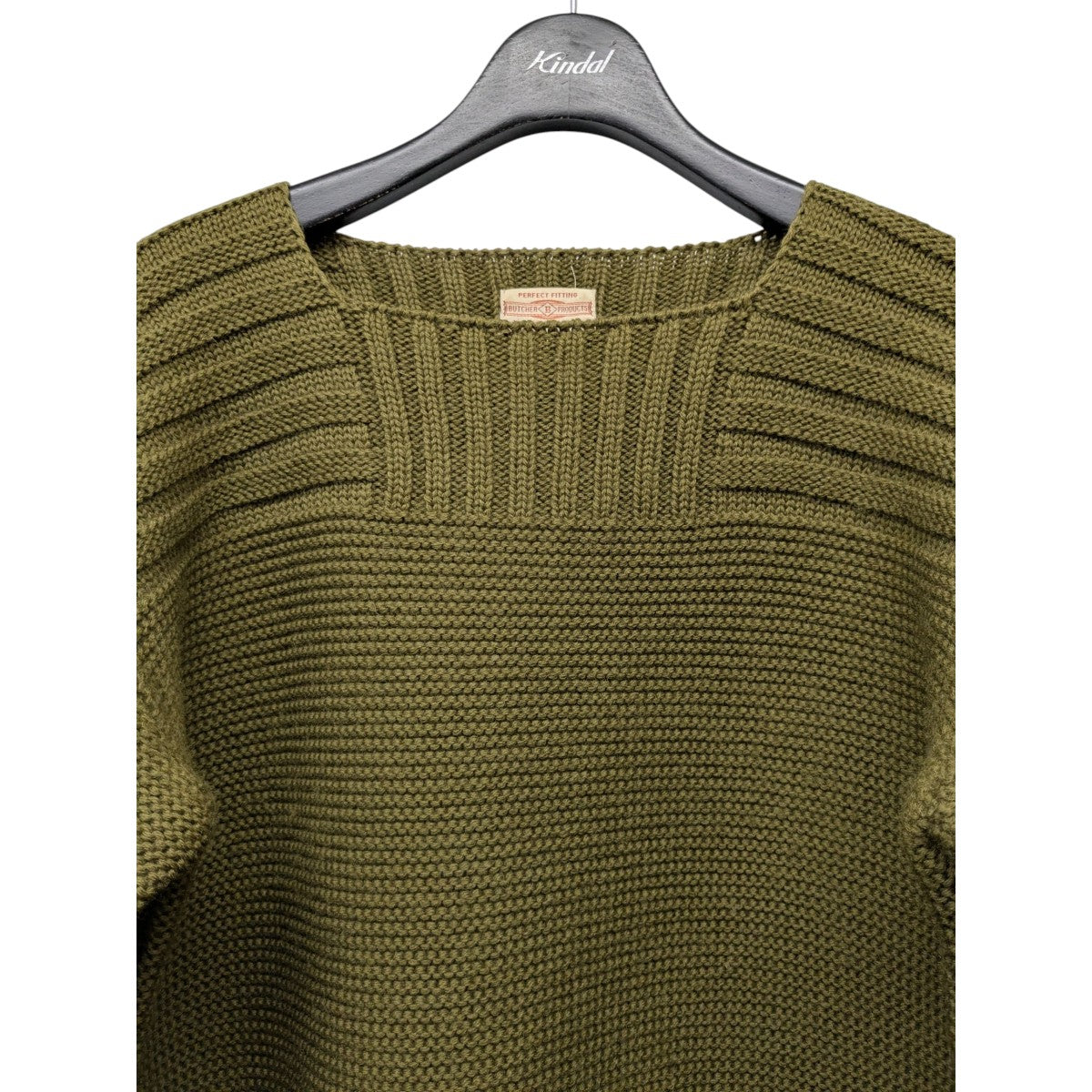 BUTCHER PRODUCTS ブッチャープロダクツ ニットベスト（オリーブ） BUTCHER PRODUCTS ブッチャープロダクツ ニットベスト（オリーブ）