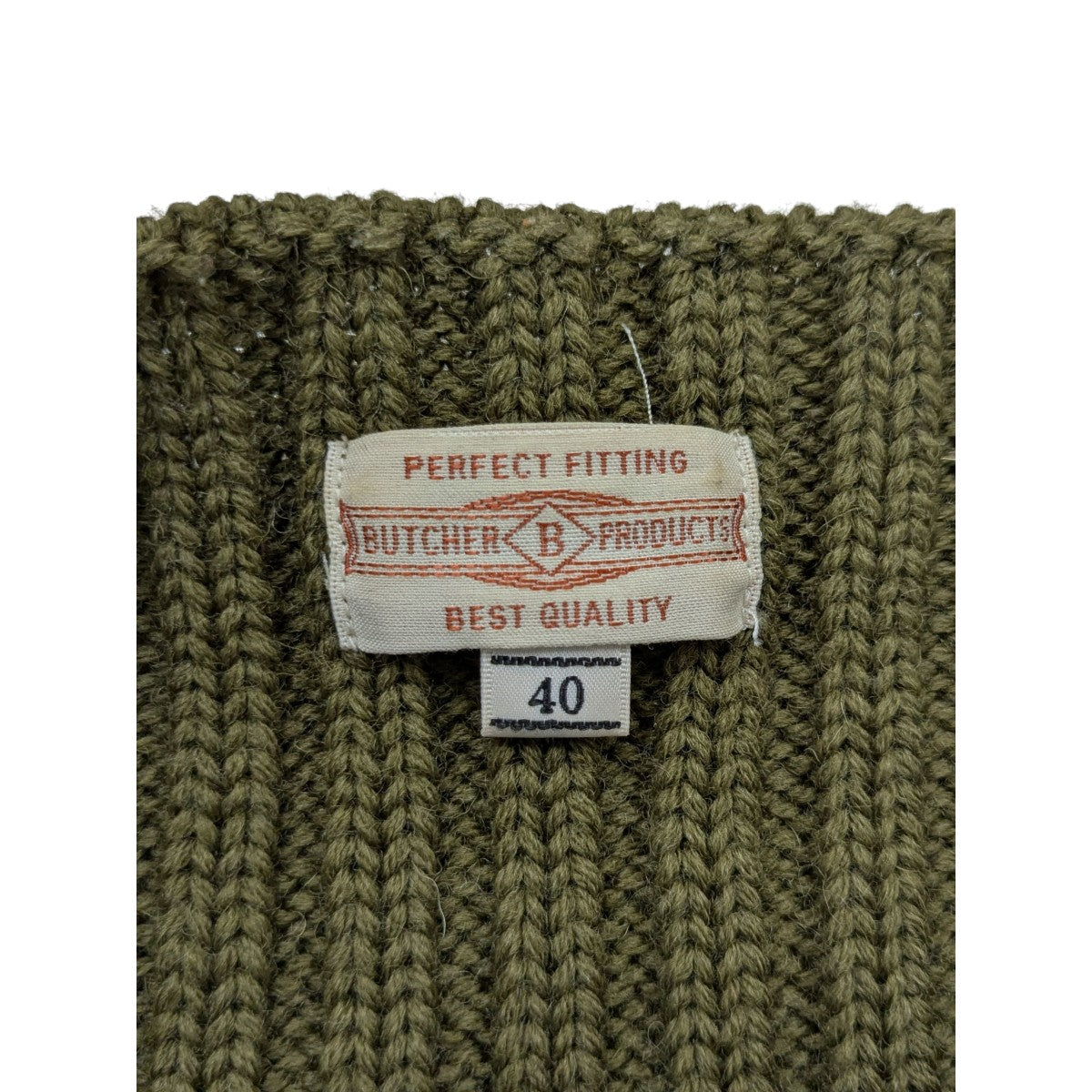 butcher products ニットベスト　レッドクロス butcher products ニットベスト レッドクロス butcher products ニット