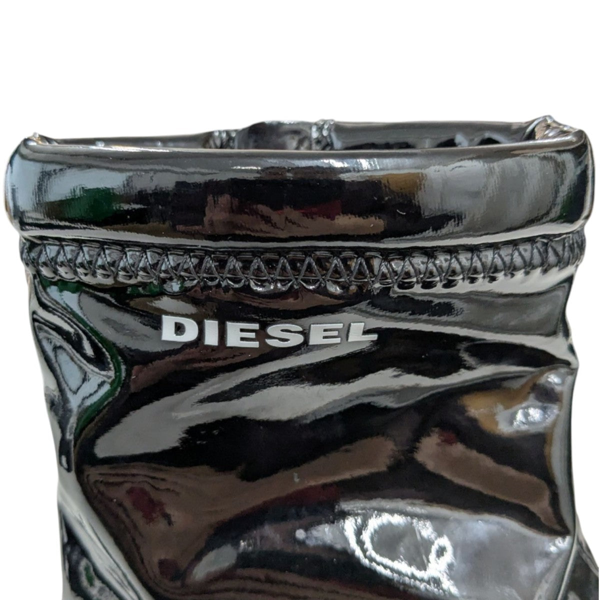 diesel サイドジッパーブーツ DIESEL（ディーゼル） サイドジップレースアップブーツ レザーブーツ