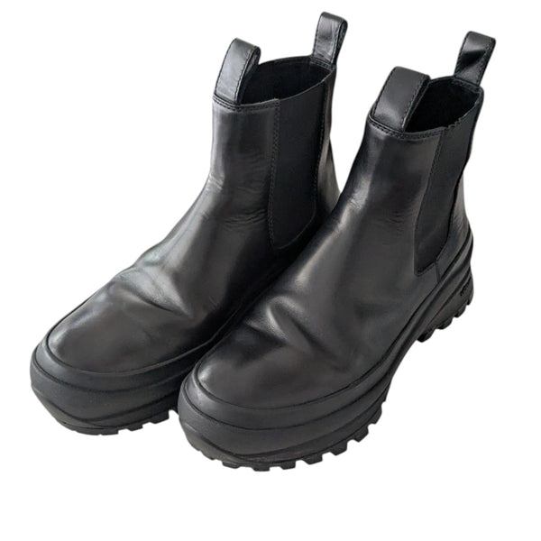 jil sander ジルサンダー チェルシー サイドゴアブーツ 40 ブラック jil sander ジルサンダー チェルシー サイドゴアブーツ 40 ブラック