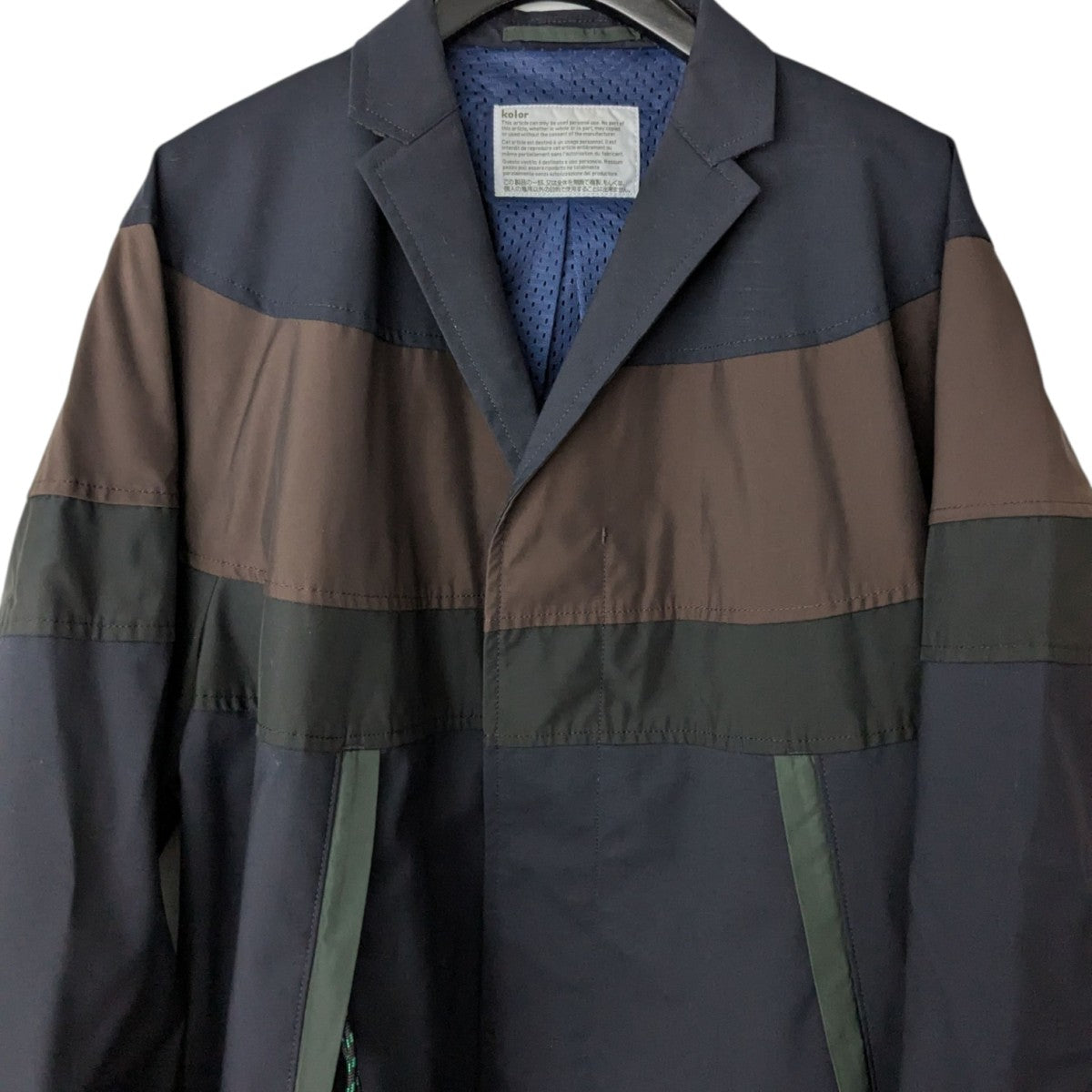 Kolor(カラー) 19SSPanelled Coatパネルコート19SCM-C01101