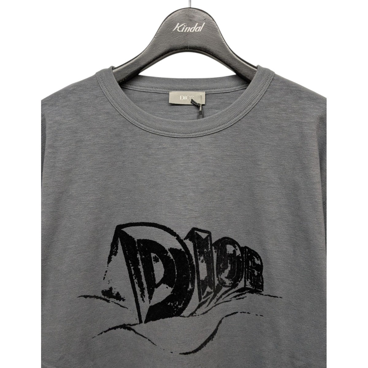 DIOR スラブコットンジャージーTシャツ 古着・中古-3枚目のアイテム画像