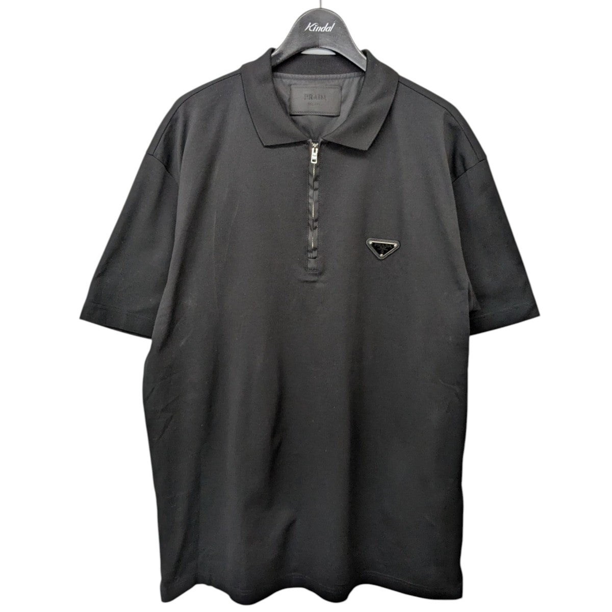 PRADA プラダ  PIQUET ピケポロシャツ 天白】【PRADA】プラダ プラダスポーツ ピケ ポロシャツ 表記