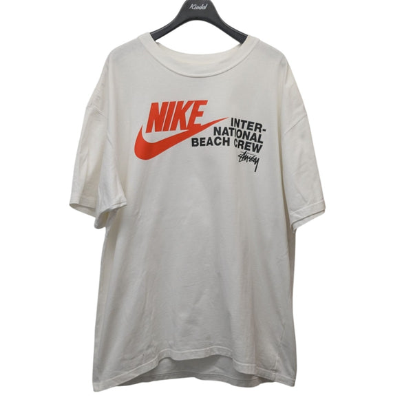 stussy×NIKE 20AWBEACH POSSE TEEロゴプリントTシャツDD3070-121
