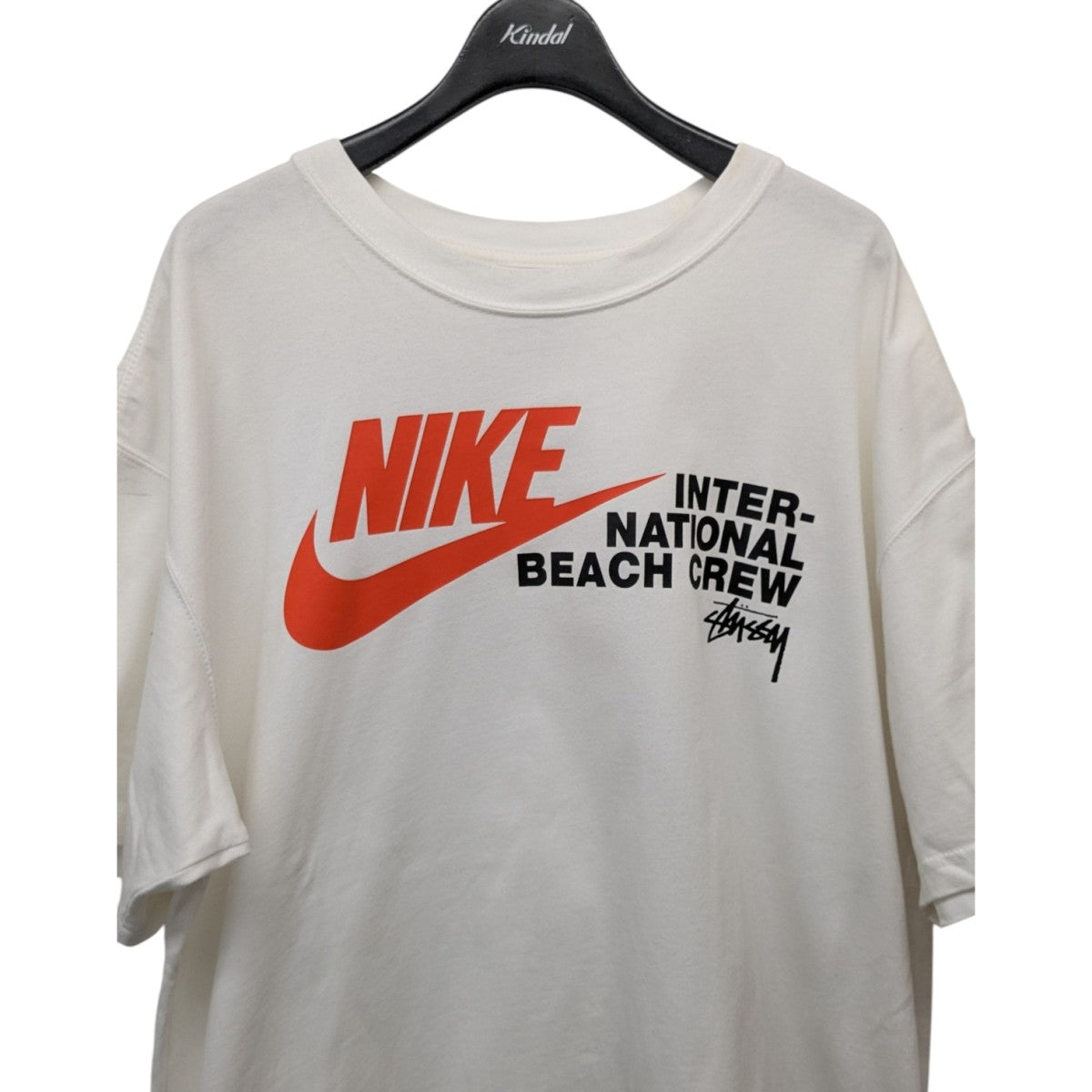 ナイキ ステューシー インターナショナル ビーチ クルー Tシャツ ホワイト ☆関税込☆Stussy☆Nike x Stussy International Beach Crew T