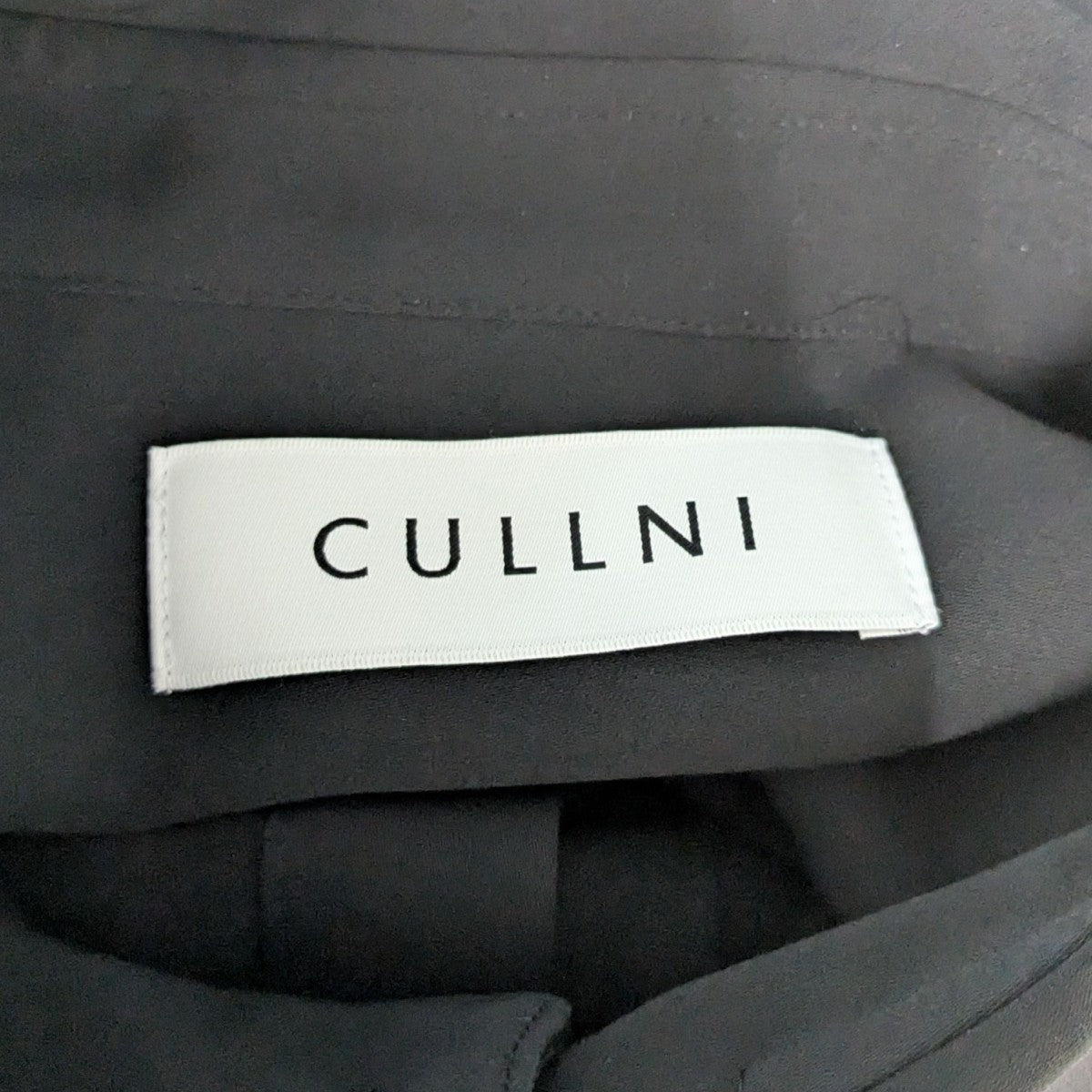 CULLNI(クルニ) 25SSDouble Satin Bi Color Pulloverダブル