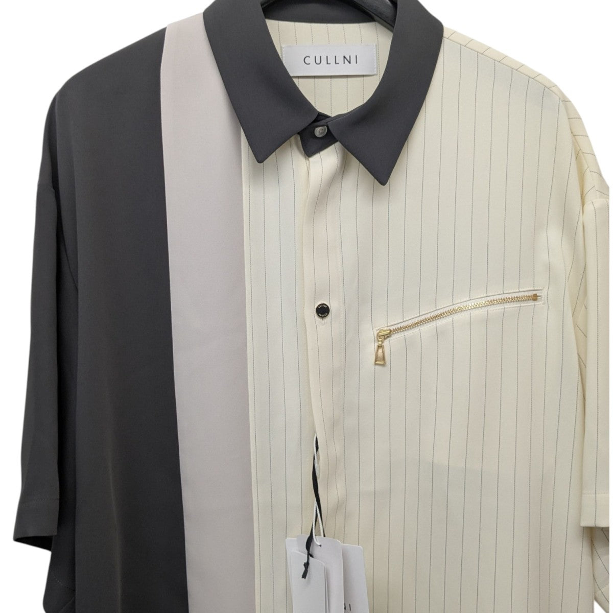 s*3様 20ss cullni アシンメトリーラペルシャツ　サイズ2 20ss cullni アシンメトリーラペルシャツ サイズ2 - メルカリ