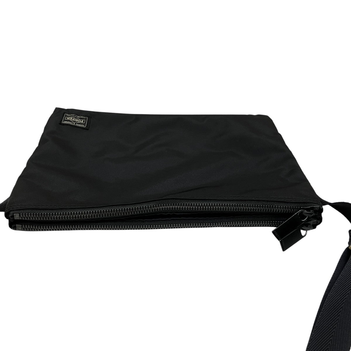 PORTER ナイロンツイルショルダーポーチ　ブラック　新品未使用 PORTER(ポーター) ショルダーバッグ ブラック｜【公式】カインド