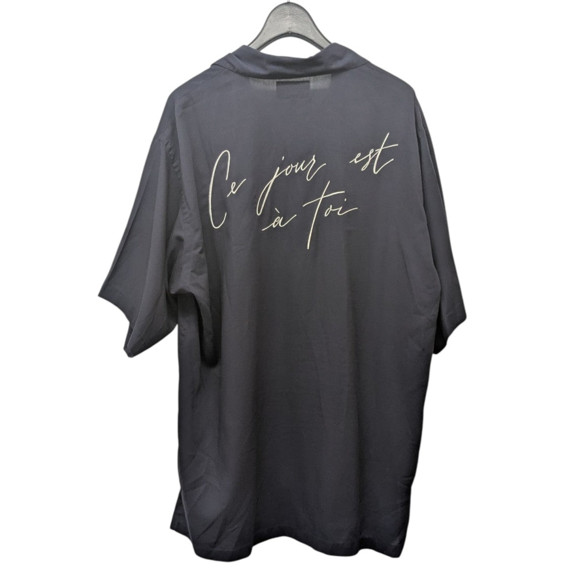 DESCENDANT 半袖ワークシャツ ネイビー サイズ3 DESCENDANT(ディセンダント) TEAM CREW NECK SS半袖Tシャツ