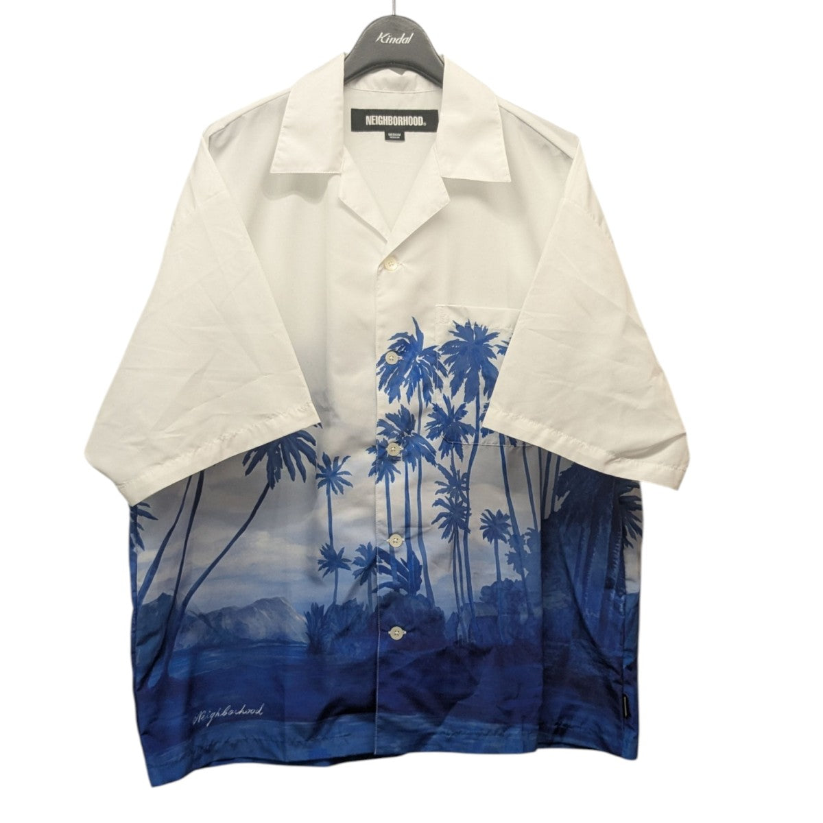 24SSPALM TREE HAWAIIAN SHIRT SS -パームツリーハワイアンシャツ241TSNH-SHM07