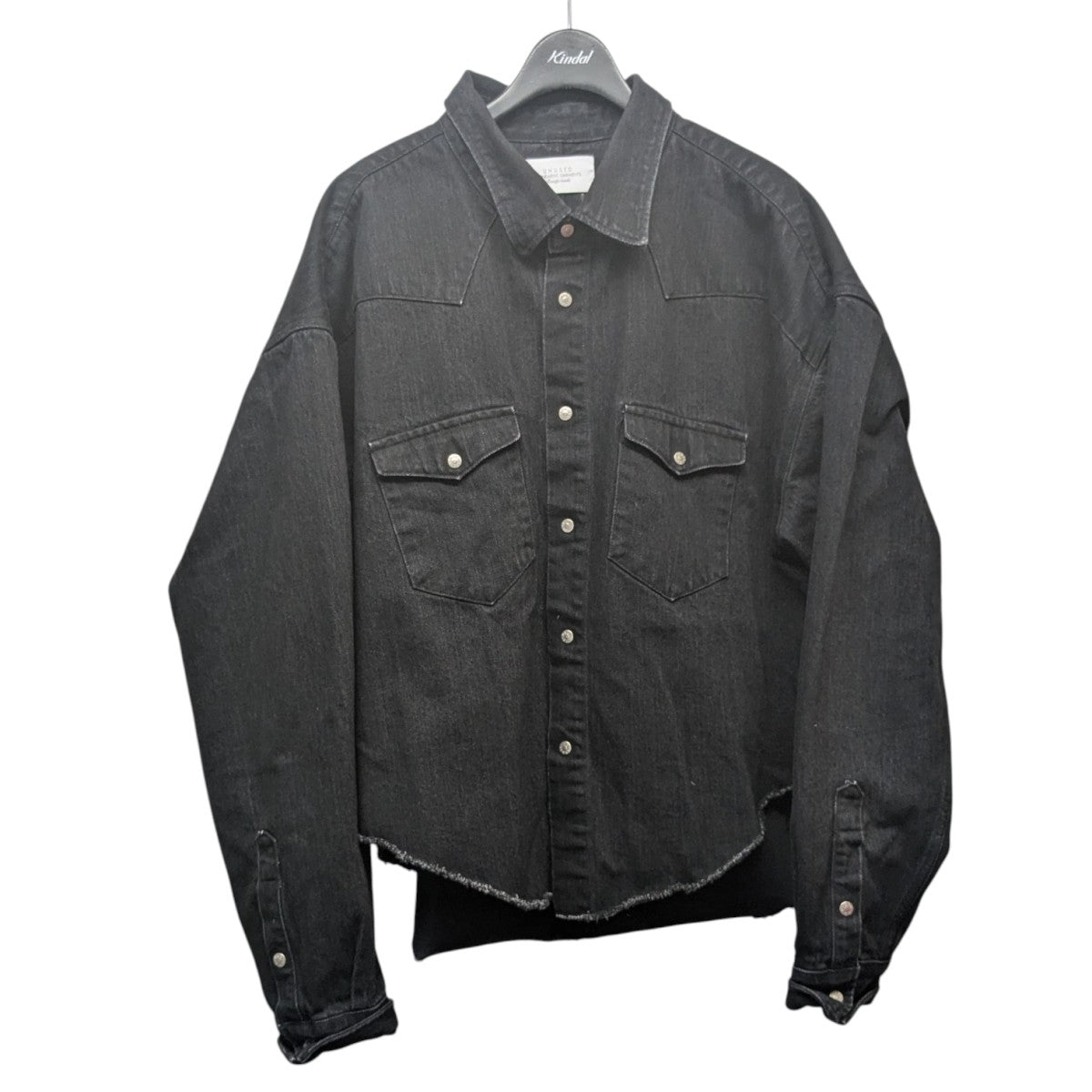 ゆーたん　ルシェルブルー　ダブルブレステッドシャツジャケット サマーホップサックダブルブレストブレザー／ジャケット