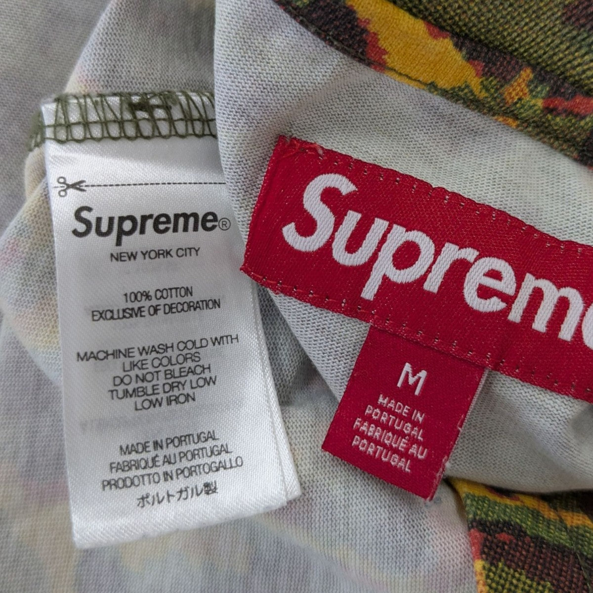 【未使用】Supreme FaribaultWoolenMillChecker Supreme(シュプリーム) 24AWSmall Box L S TeeスモールBOXロング