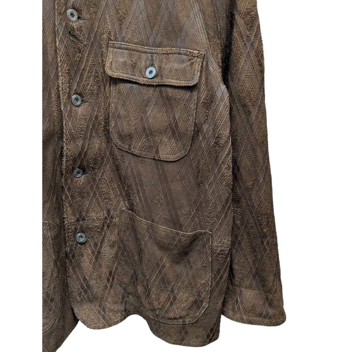 SUGARHILL(シュガーヒル) 22SS「SLICED LEATHER COVERALLS」レザー