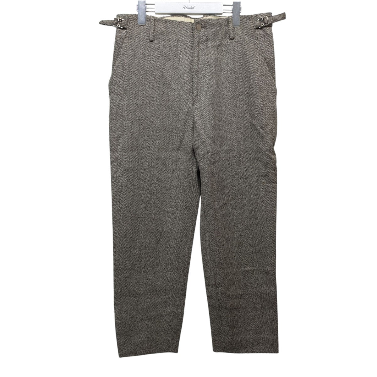 21AWNO TUCK STRAIGHT PANTSノータックストレートパンツIH-21FW-P009-MT