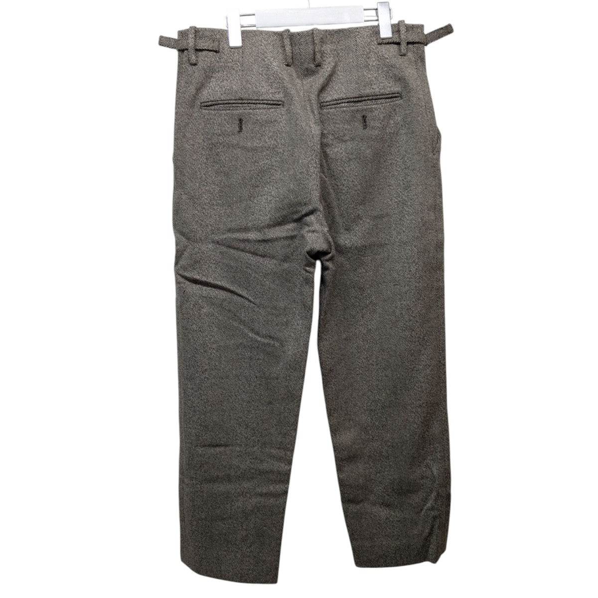 21AWNO TUCK STRAIGHT PANTSノータックストレートパンツIH-21FW-P009-MT