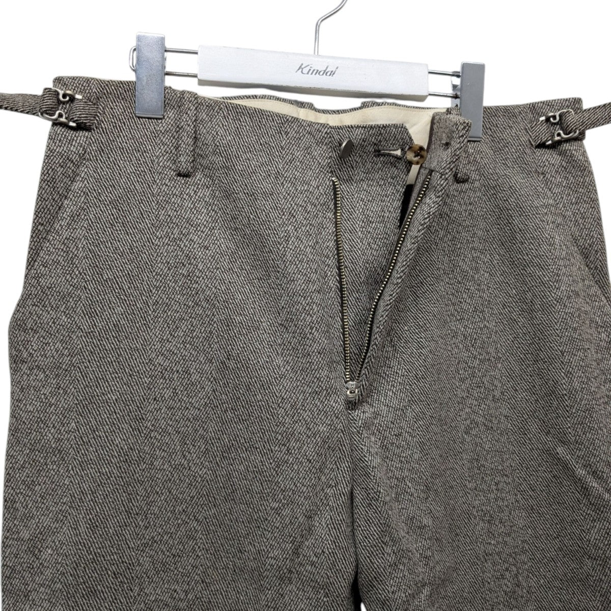 21AWNO TUCK STRAIGHT PANTSノータックストレートパンツIH-21FW-P009-MT